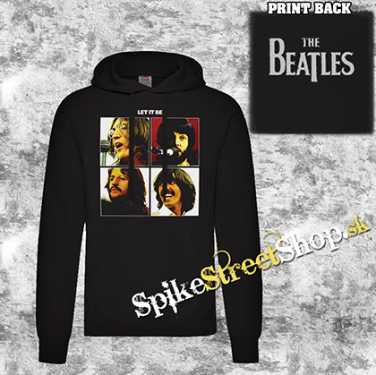 THE BEATLES - Let It Be - čierna pánska mikina 