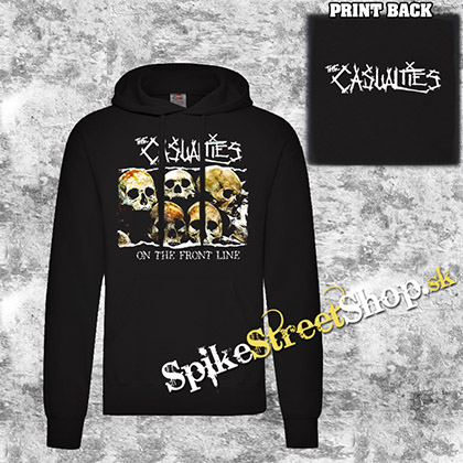 THE CASUALTIES - On The Front Line - čierna pánska mikina 