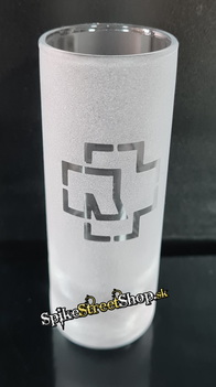 Sklenený poldecák RAMMSTEIN - Logo 2