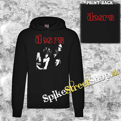 THE DOORS - Band - čierna pánska mikina 