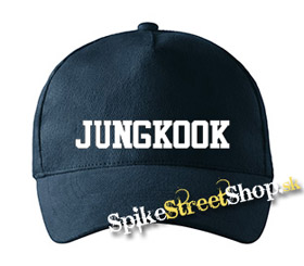 JUNGKOOK - Logo - tmavomodrá šiltovka (-30%=AKCIA)