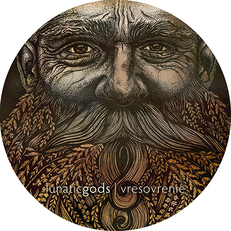 LUNATIC GODS - Vresovrenie - okrúhla podložka pod pohár