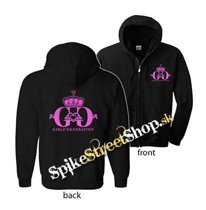 GIRLS' GENERATION - Pink Logo - mikina na zips