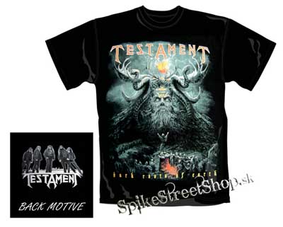 TESTAMENT - Dark Roots Of Earth - čierne pánske tričko