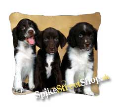 DOGS COLLECTION - Traja psíci - vankúš