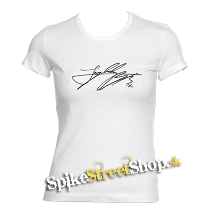 JUNGKOOK - Signature - biele dámske tričko