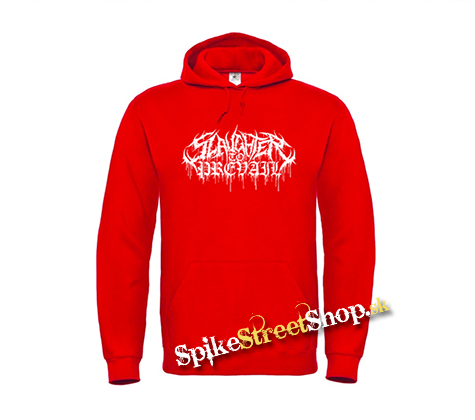 SLAUGHTER TO PREVAIL - Logo - červená pánska mikina