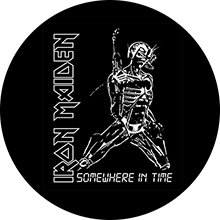 IRON MAIDEN - Somewhere In Time Graphic - odznak