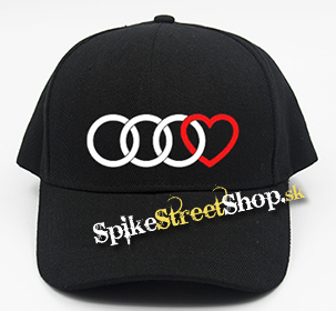 AUDI - Love - čierna šiltovka (-30%=AKCIA)