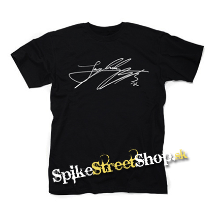 JUNGKOOK - Signature - čierne detské tričko