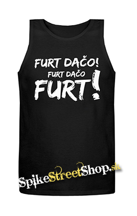 FURT DAČO - Mens Vest Tank Top - čierne