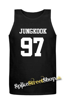 JUNGKOOK - 97 - Mens Vest Tank Top - čierne