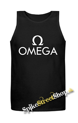 OMEGA - Hardrock Magyar Band Logo - Mens Vest Tank Top - čierne