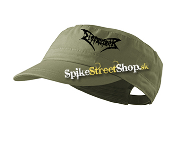 DISMEMBER - Logo - olivová šiltovka army cap