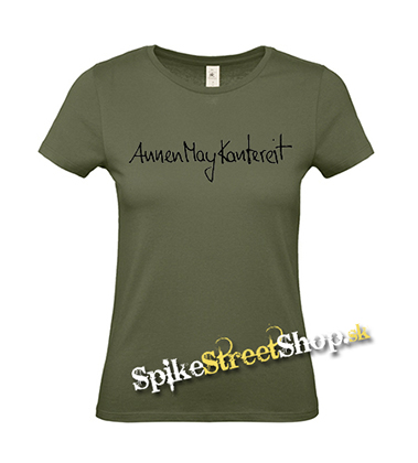 ANNENMAYKANTEREIT - Logo - khaki dámske tričko