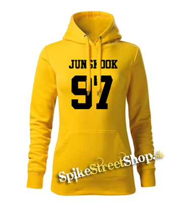 JUNGKOOK - 97 - žltá dámska mikina