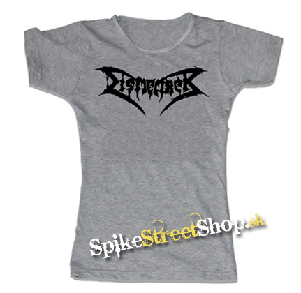 DISMEMBER - Logo - šedé dámske tričko