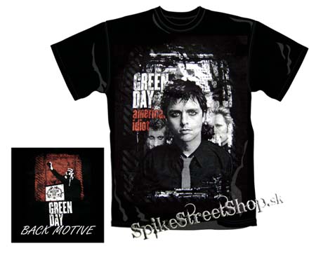 GREEN DAY - American Idiot Band - čierne pánske tričko