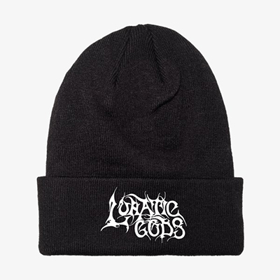 LUNATIC GODS - White Logo - zimná čiapka 