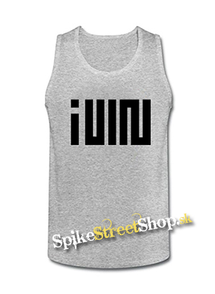 (G)I-DLE - Logo Kpop Band - Mens Vest Tank Top - šedé