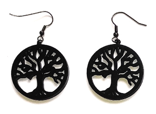 Náušnice gothic style-Tree of life