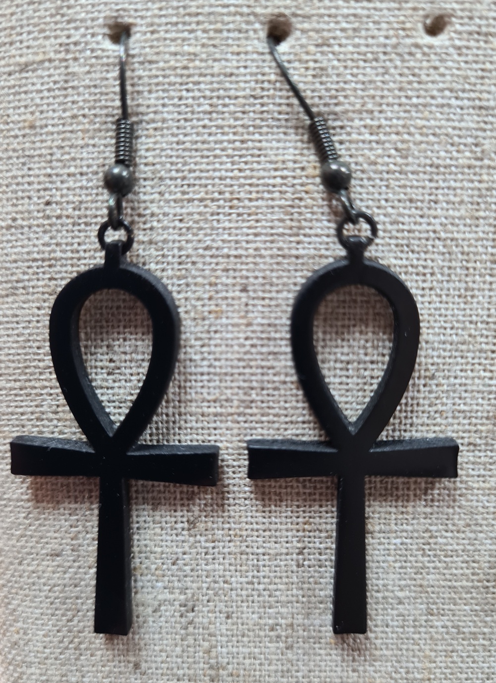 Náušnice gothic style-Ankh