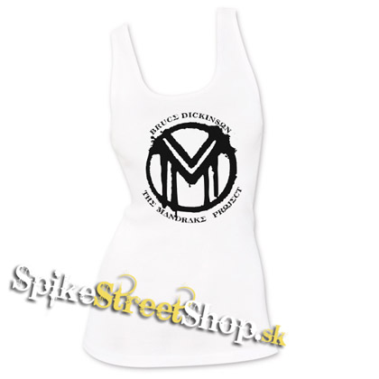 BRUCE DICKINSON - The Mandrake Project - Ladies Vest Top - biele