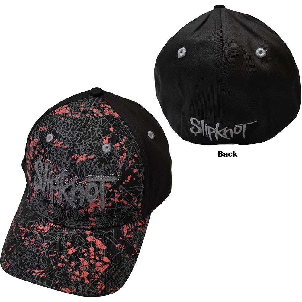 Slipknot - NONAGRAMS PATTERN - čierna šiltovka