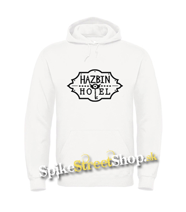 HAZBIN HOTEL - biela pánska mikina
