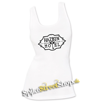 HAZBIN HOTEL - Ladies Vest Top - biele