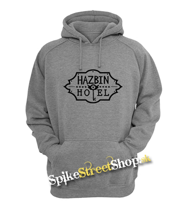 HAZBIN HOTEL - šedá pánska mikina