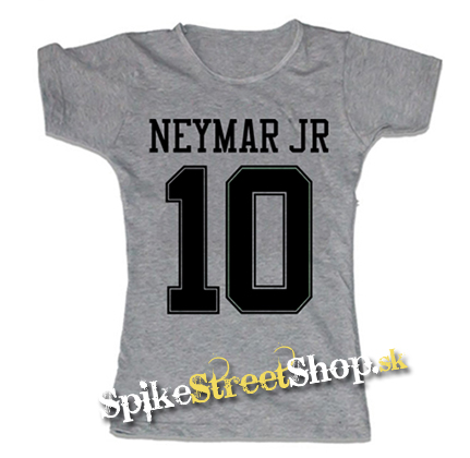NEYMAR JR - 10 - šedé dámske tričko