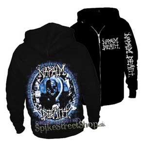 NAPALM DEATH - Smear Campaign - čierna pánska mikina na zips