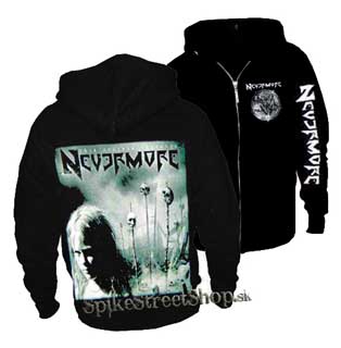 NEVERMORE - This Godless Endeavor - čierna pánska mikina na zips