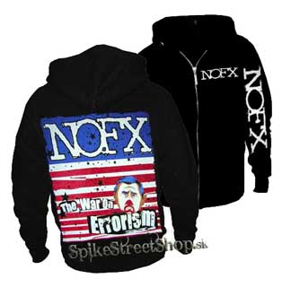 NOFX - The War On Errorism - čierna pánska mikina na zips