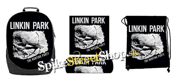 Hurá do školy - sada LINKIN PARK - The Hunting Party Paint Version (ruksak, peračník a vak na prezuvky)