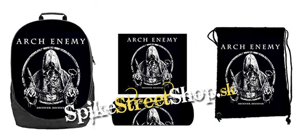 Hurá do školy - sada ARCH ENEMY - Deceiver (ruksak, peračník a vak na prezuvky)
