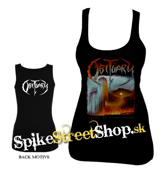 OBITUARY - Dying Of Everything - Ladies Vest Top