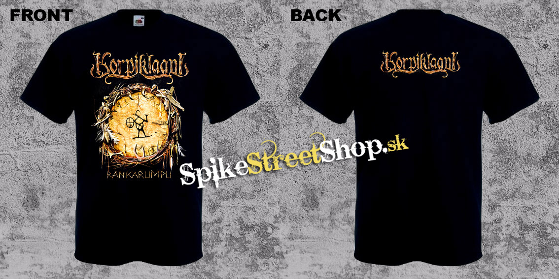 KORPIKLAANI - Rankarumpu - čierne pánske tričko