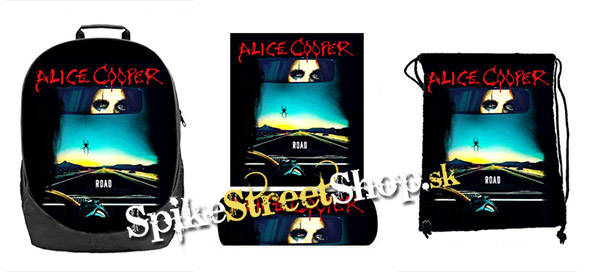 Hurá do školy - sada ALICE COOPER - Road (ruksak, peračník a vak na prezuvky)