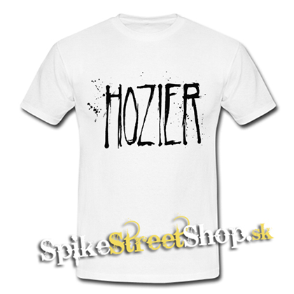 HOZIER - Logo Singer - biele pánske tričko