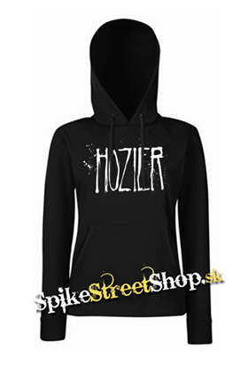 HOZIER - Logo Singer - čierna dámska mikina