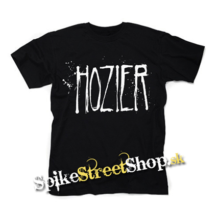 HOZIER - Logo Singer - čierne detské tričko