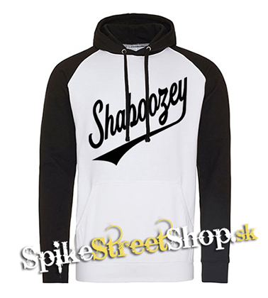 SHABOOZEY - Logo Singer - čiernobiela pánska mikina