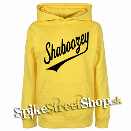 SHABOOZEY - Logo Singer - žltá pánska mikina