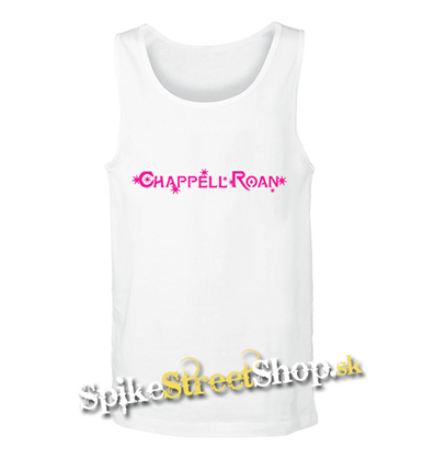 CHAPPELL ROAN - Pink Logo - Mens Vest Tank Top - biele