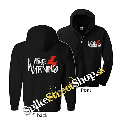 THE WARNING - Logo - mikina na zips