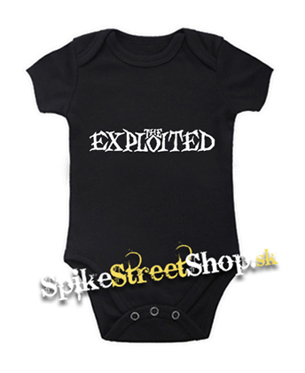 THE EXPLOITED - Logo - čierne detské body