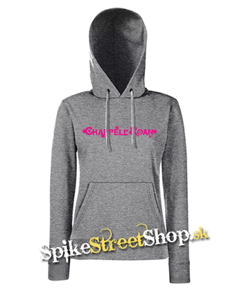 CHAPPELL ROAN - Pink Logo - sivá dámska mikina