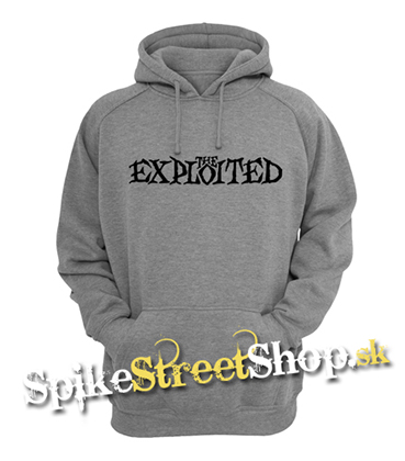 THE EXPLOITED - Logo - šedá pánska mikina